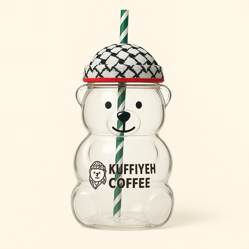 1000 PIECES Bearista 20oz Glass Cold Cup Wholesale CUSTOM WHOLESALE